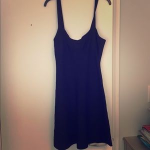 Herve Leger fit and flare bandage dress